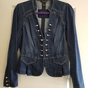White House Black Market Jean Jacket